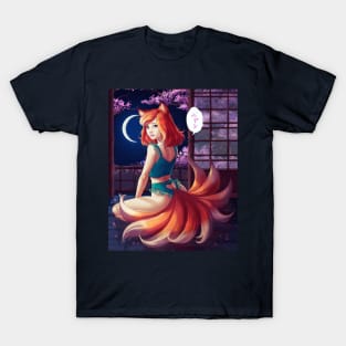 Cecily - Cute Anime Fox Girl T-Shirt